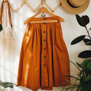 H&M cotton skirt with pockets